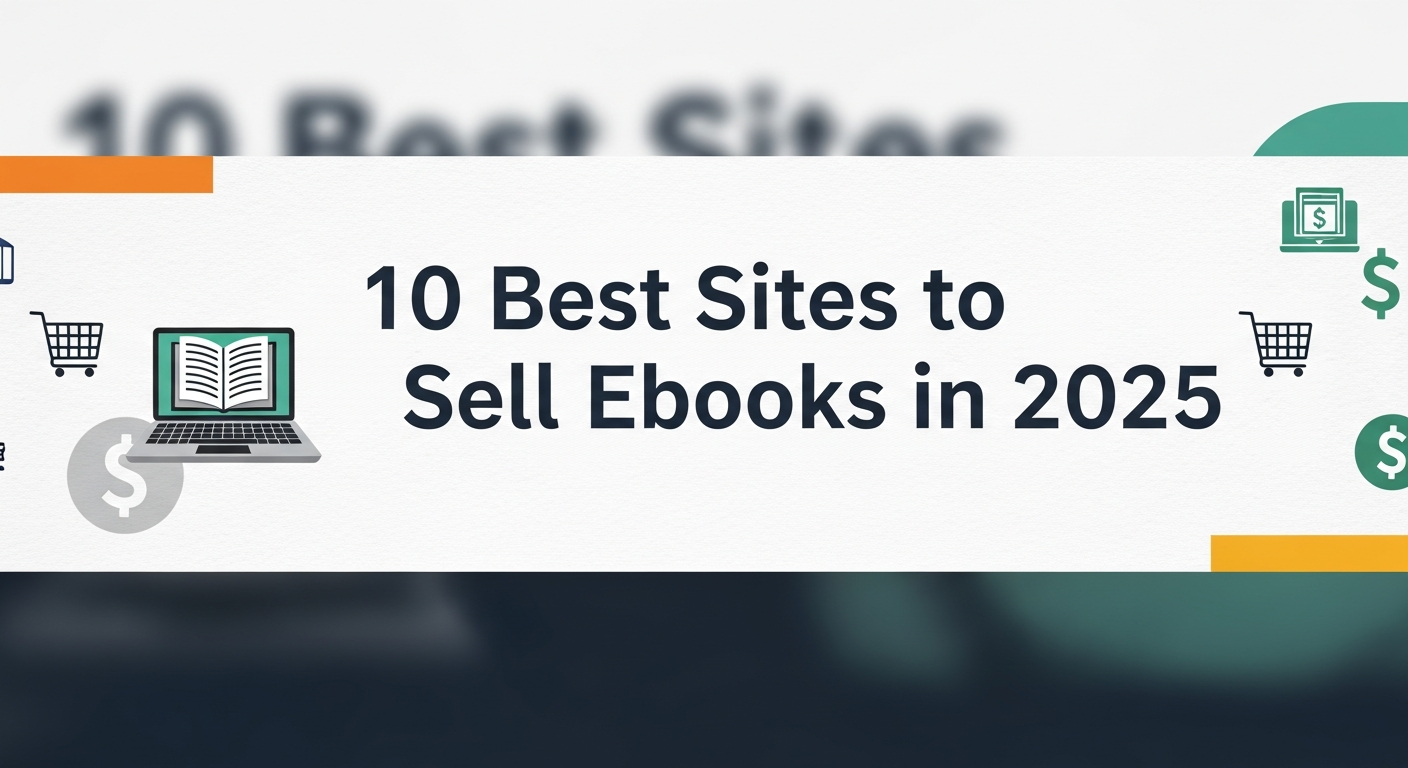 10 Best Sites to Sell Ebooks in 2025